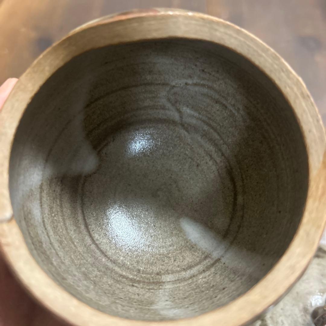 作家　陶芸作家　工芸品　蓋物　茶道具　シュガーポット　小物入れ