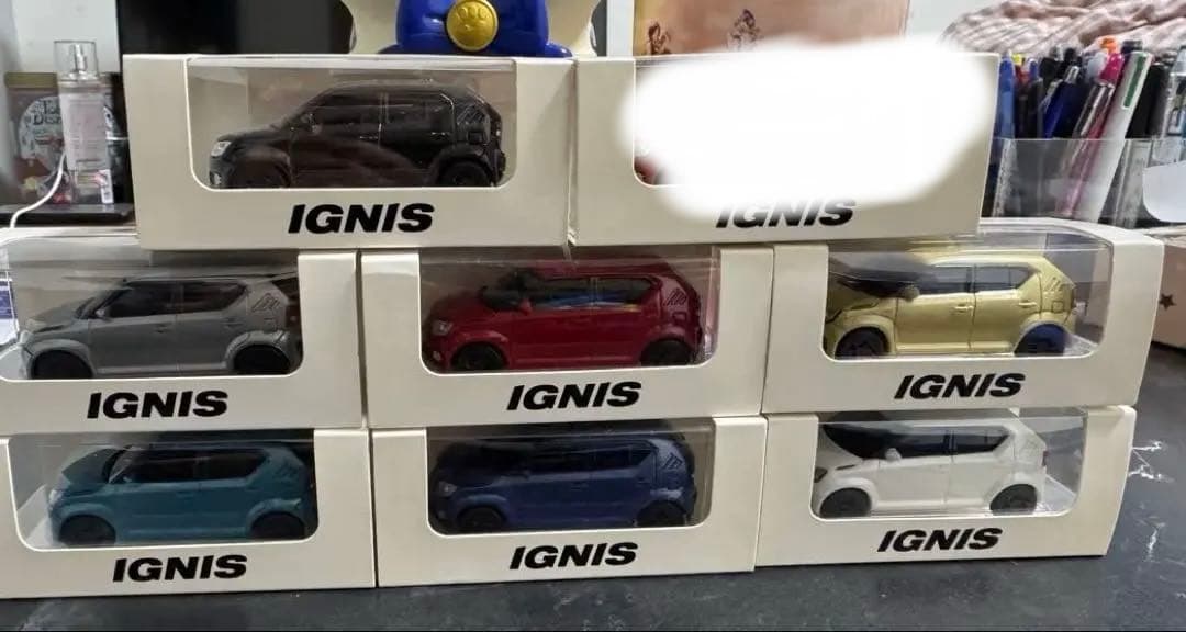 IGNIS ミニカー 8台セット非売品全色