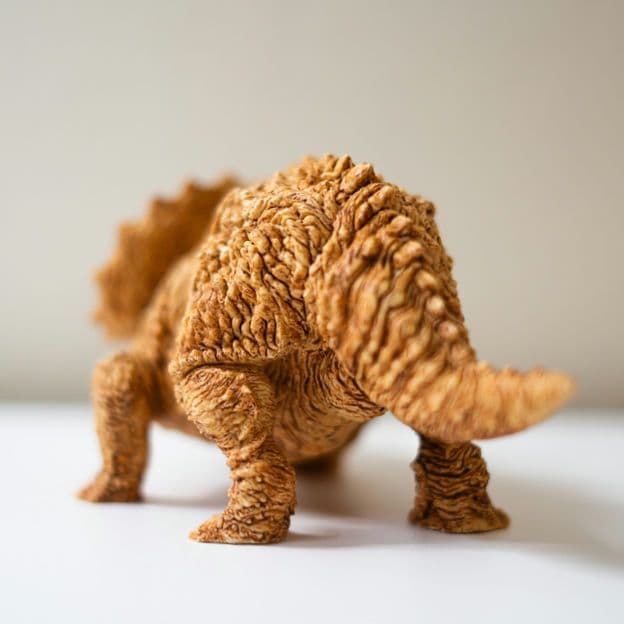 ねんど星人　トリケラトプス　ガレージキット