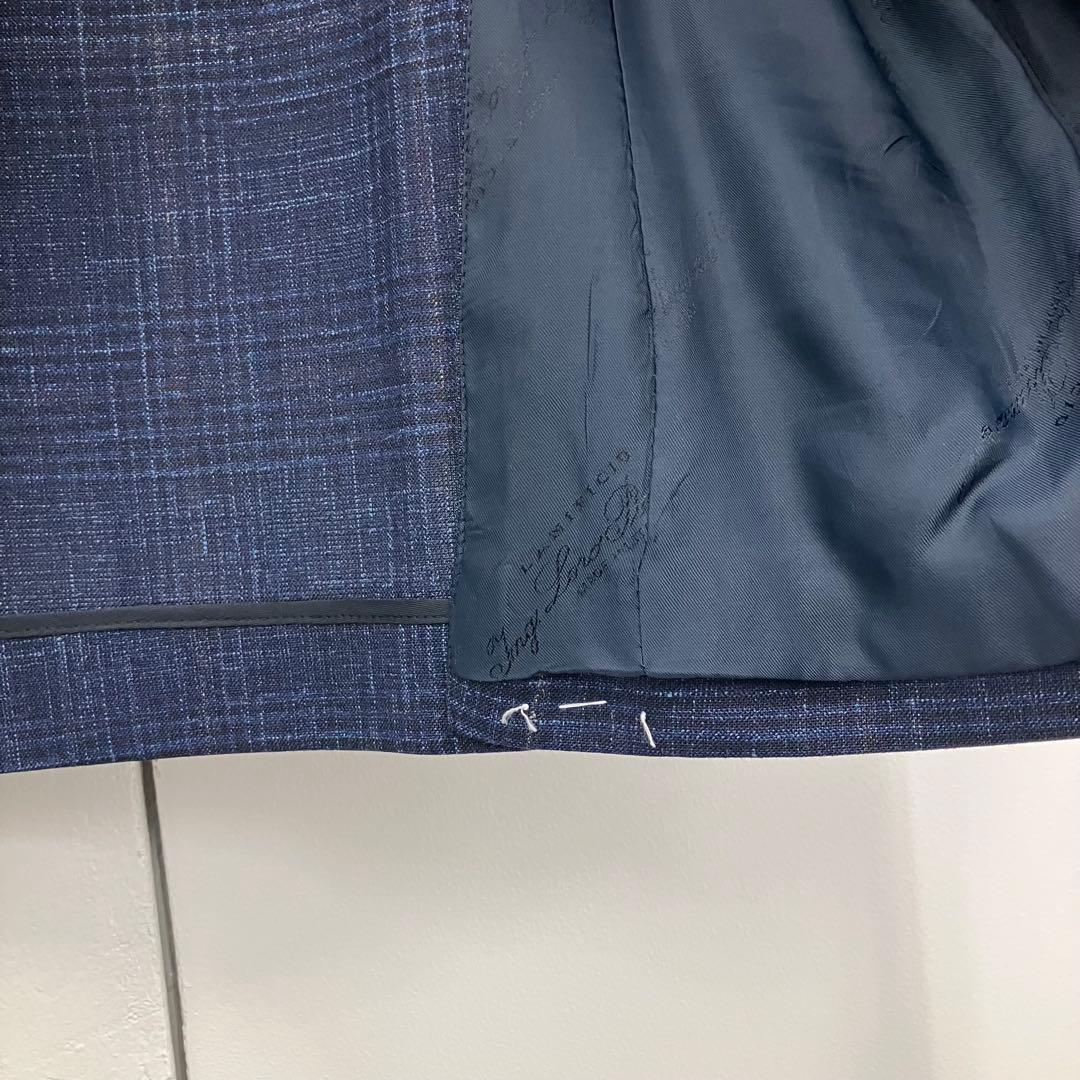 ロロピアーナ サマー ジャケット メンズ インディゴ AB6 春夏 新品