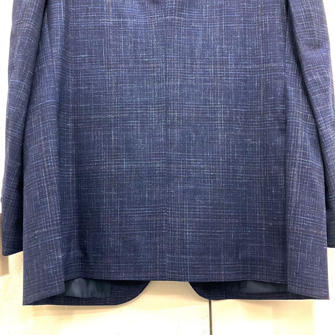 ロロピアーナ サマー ジャケット メンズ インディゴ AB6 春夏 新品