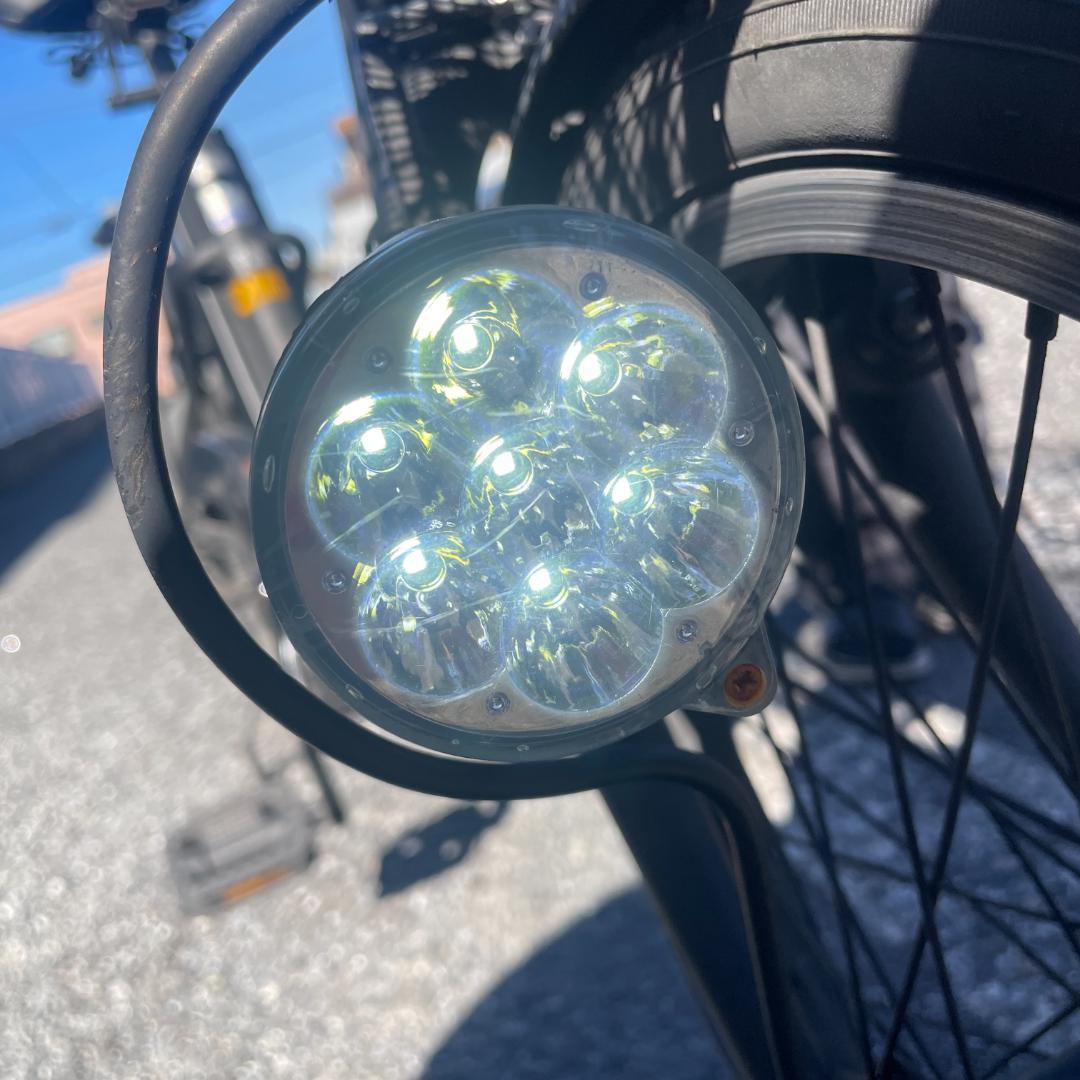 電動アシスト自転車 6段変速 20インチ 街乗り シティタイプ 手渡し 引取