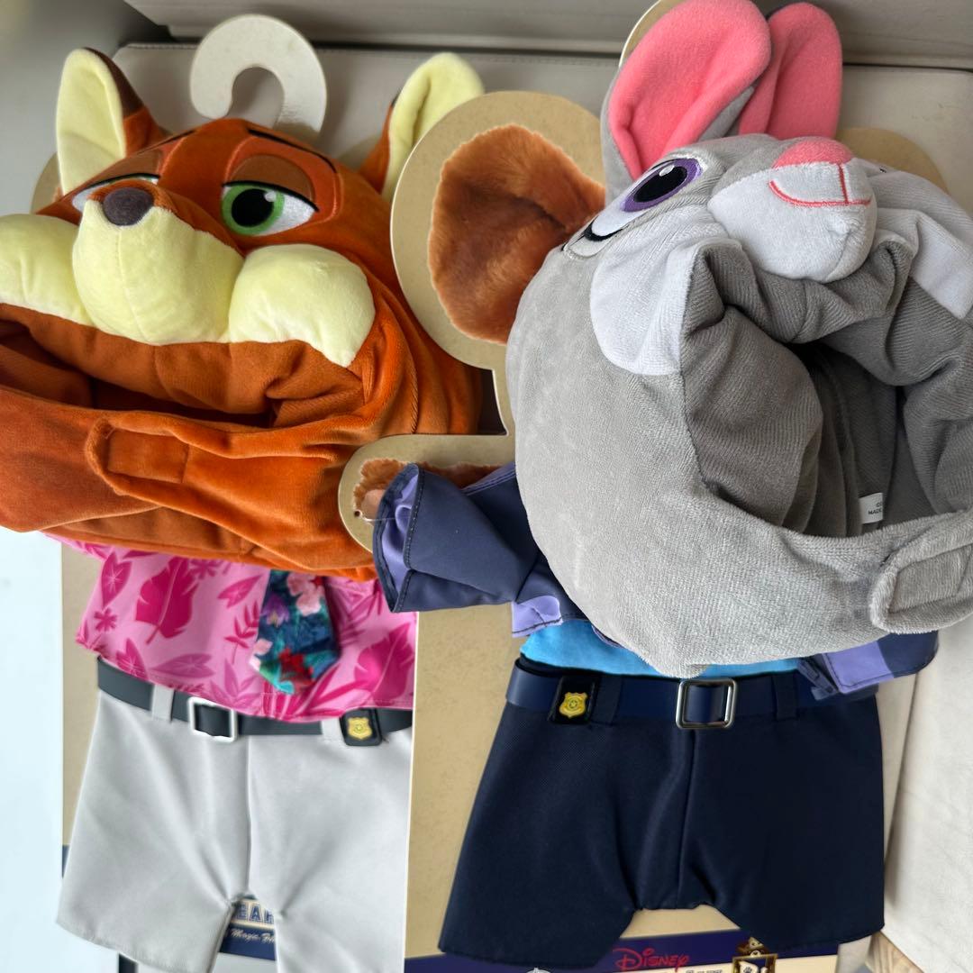 ユニベアシティ ぬいぐるみ専用コスチューム(M) ニック　ジュディ　ズートピア2