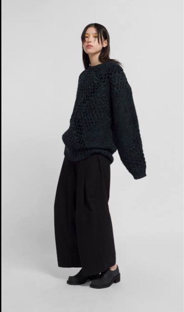 新品　定価4.2万　jieda ジエダ ニット MIX CABLE KNIT