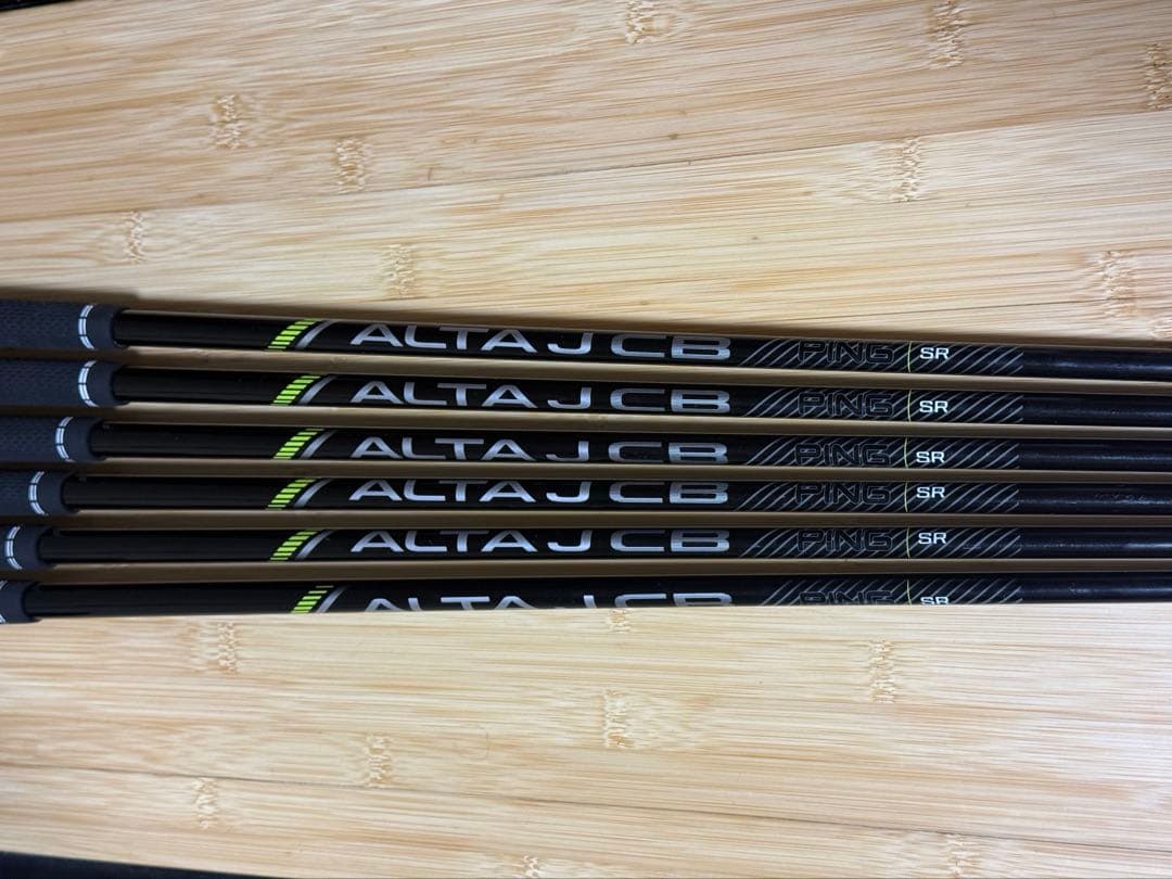 PING G430 アイアンALTA J CB BLACK SR シャフト 6本