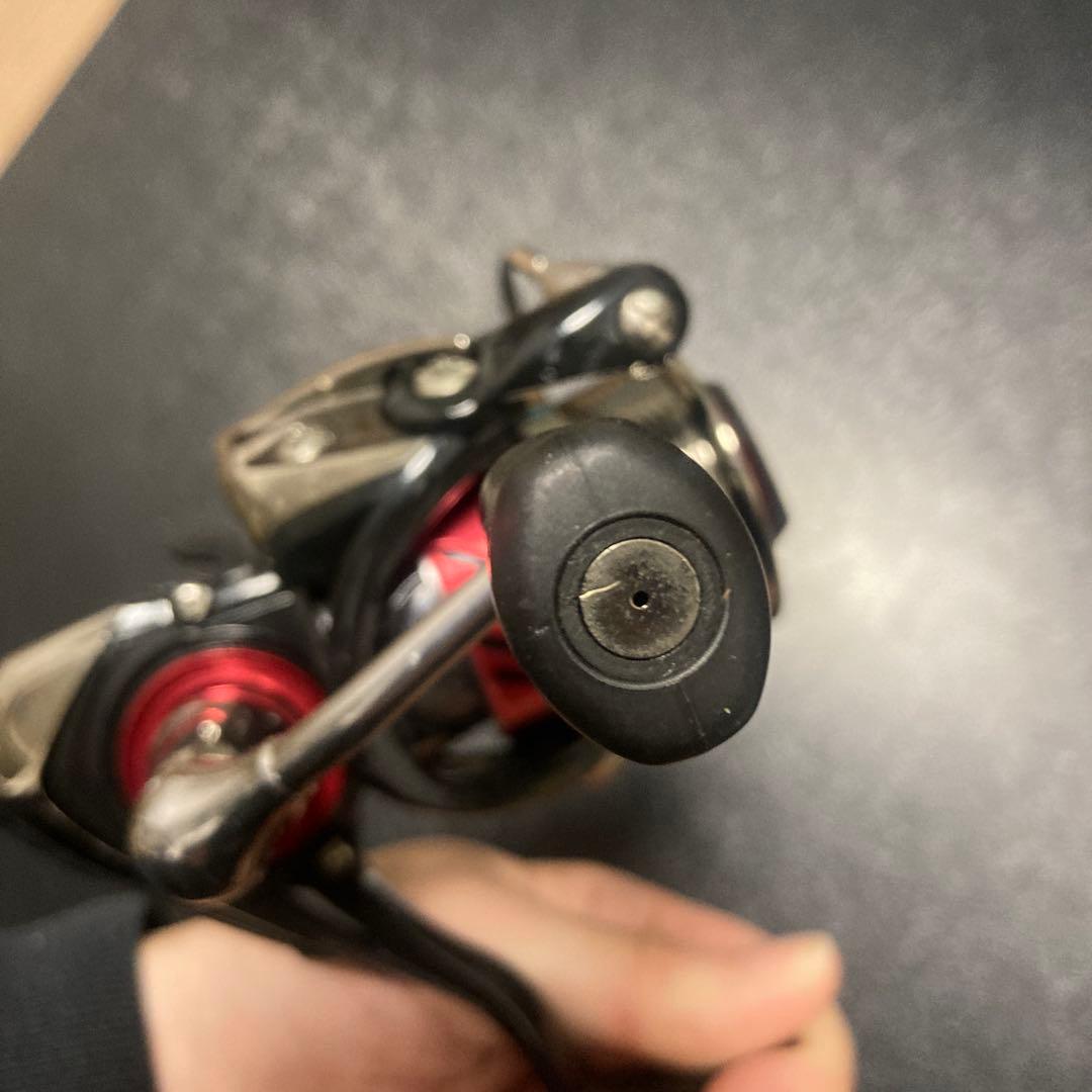 月下美人　ダイワ　MX 2004 スピニングリール 黒/赤