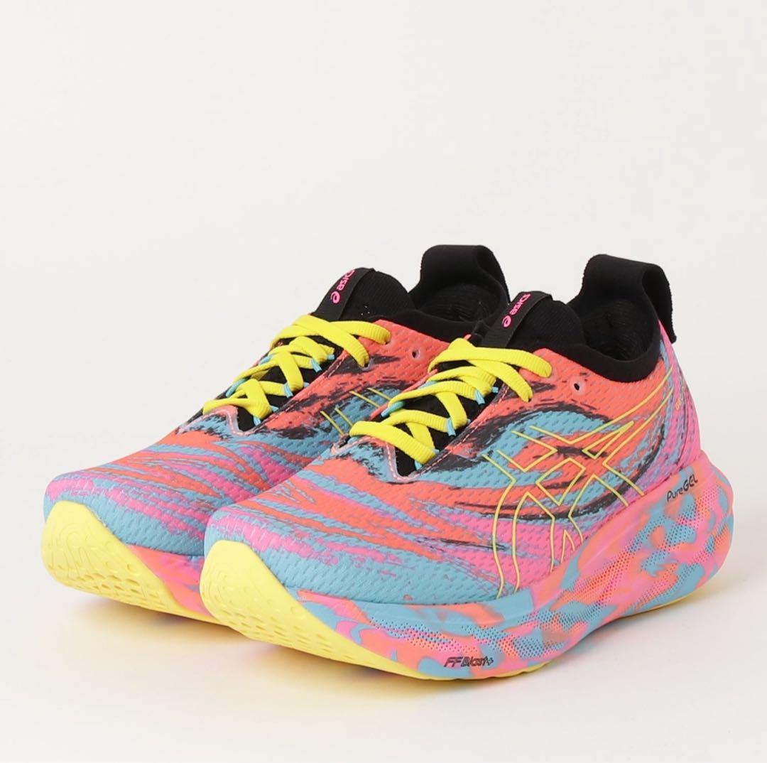 ASICS Gel-Nimbus 25 ピンク/ブルー/イエロー 25cm