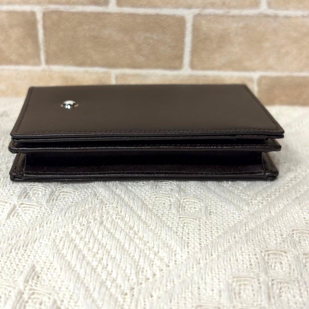 新品未使用 MONTBLANC モンブラン ブラック 名刺入れ【34】