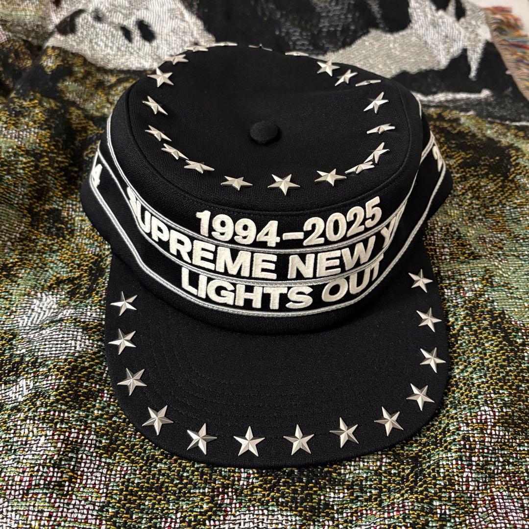 Supreme Stars Studded Pillbox Hat キャップ 黒
