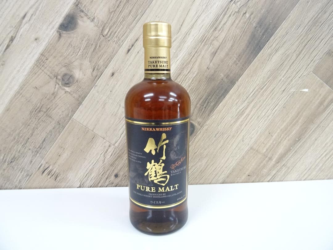 ベ*ス様 鹿059 ニッカウヰスキー 竹鶴 ピュアモルト 700ml 43％