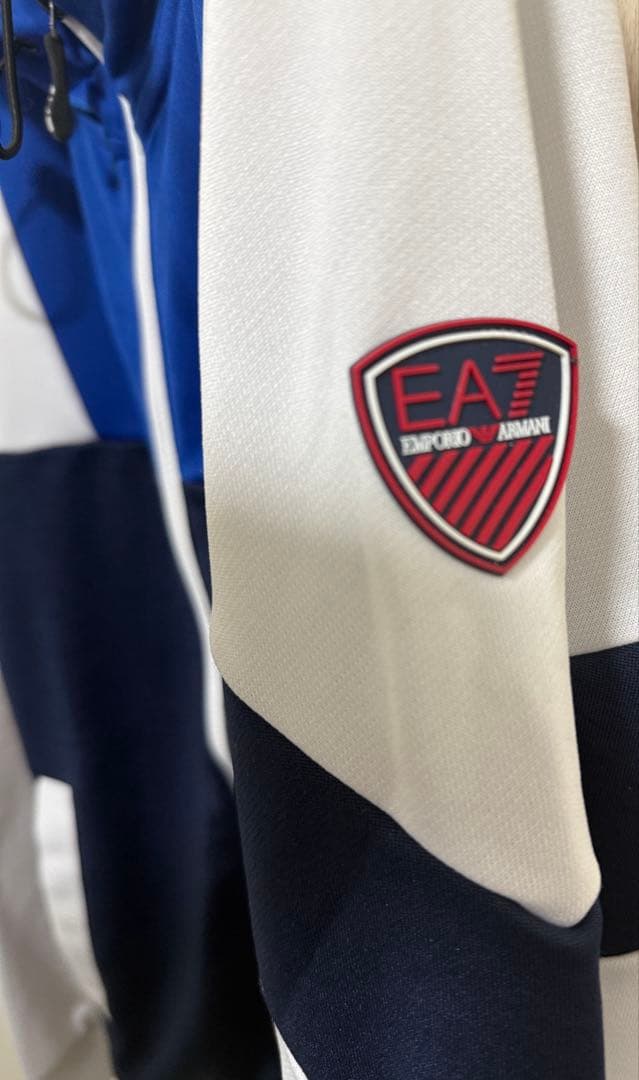 EA7 スウェット ジップアップパーカー メンズ M
