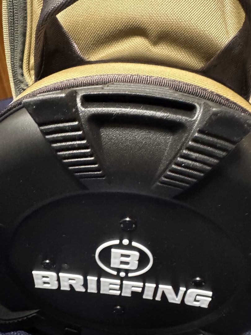 未使用 BRIEFING CR-5 #04 キャディバッグ タン　新品