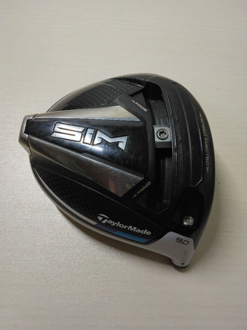 TaylorMade SIM ドライバー 9.0度ヘッドのみ(カバー付き)