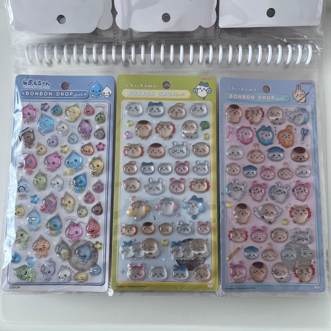 ボンボンドロップシール　うるちゅる　正規品　まとめ売り　サンリオ　ちいかわ