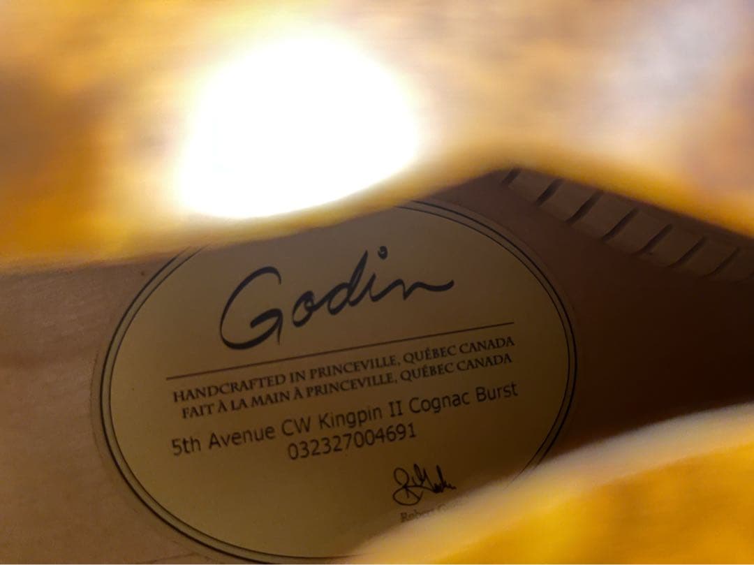 Godin / 5th Avenue CW Kingpin II / フルアコ