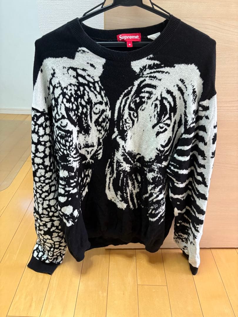 Supreme Big Cats Jacquard ニット