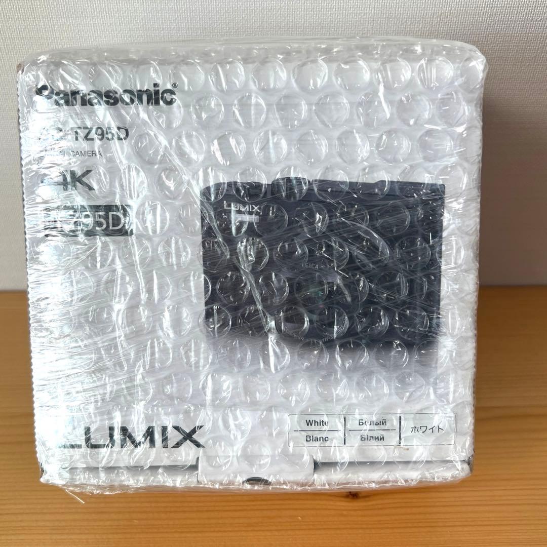 Panasonic DC-TZ95D 4K（白）新品同様　動作確認のみ