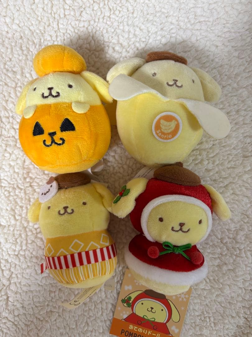 ポムポムプリン おてのりドール 4点セット サンリオ