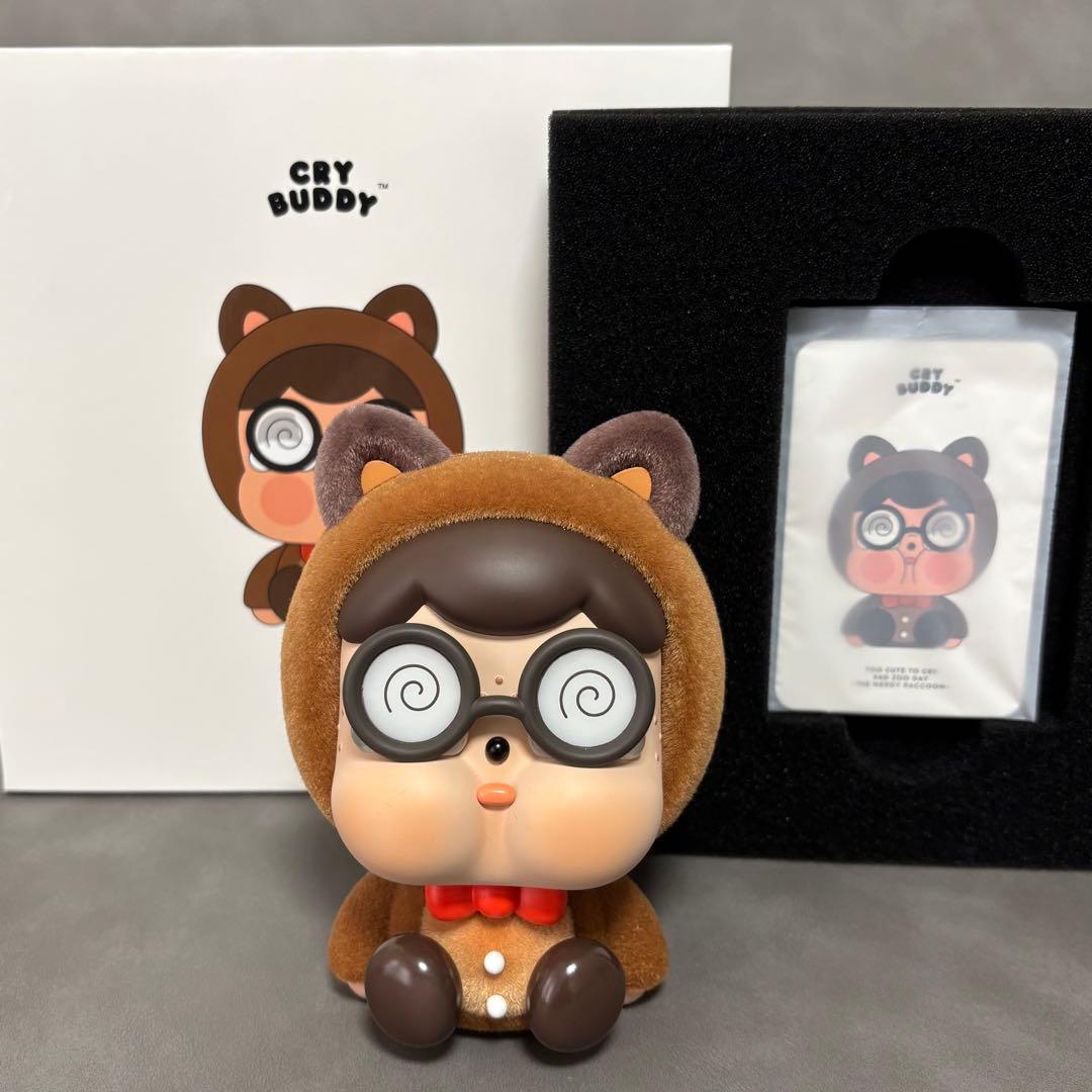 タイ限定 molly factory CRYBUDDY フィギュア たぬき