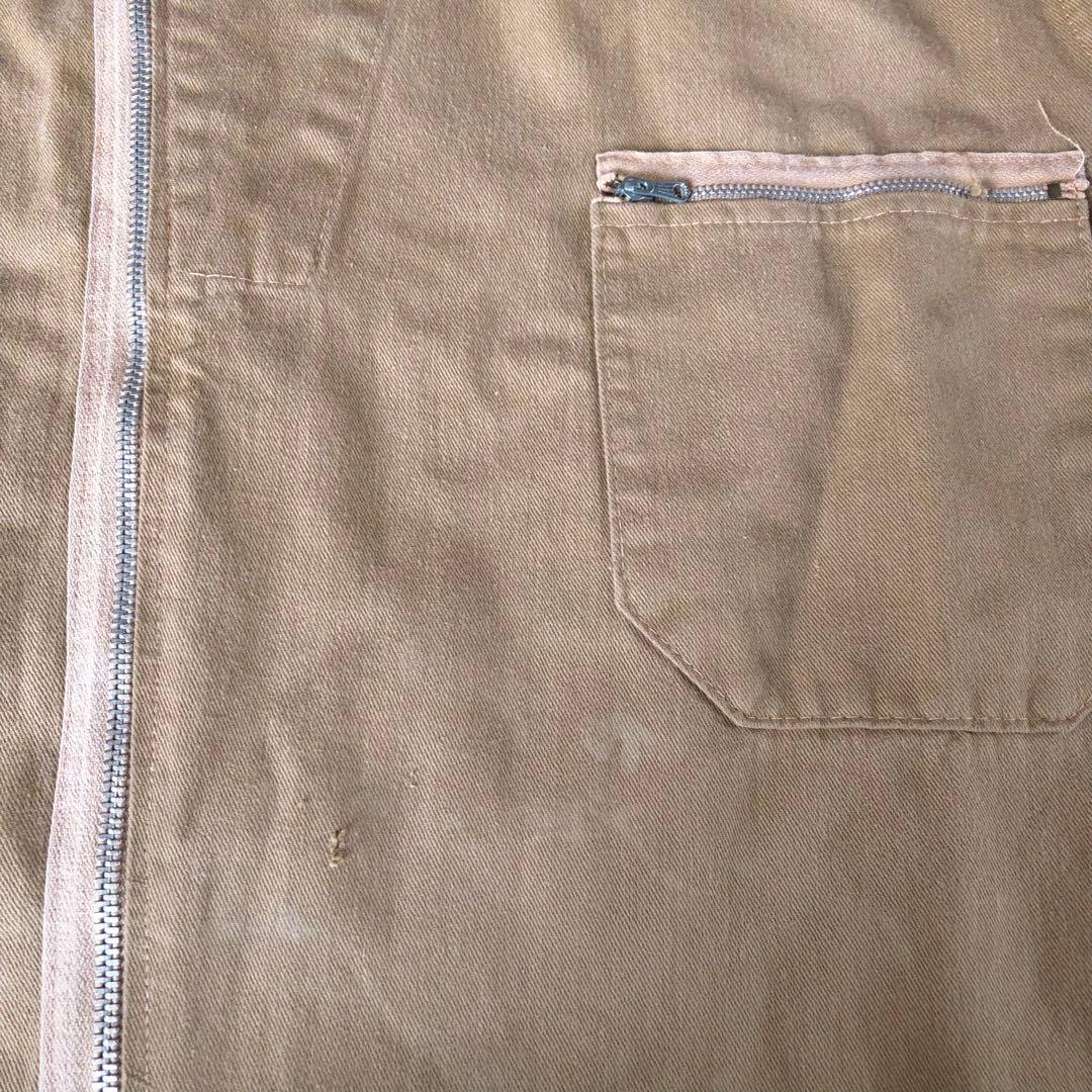 ユーロヴィンテージ ジャンプスーツ つなぎ 70s PRENTICE ジッパー