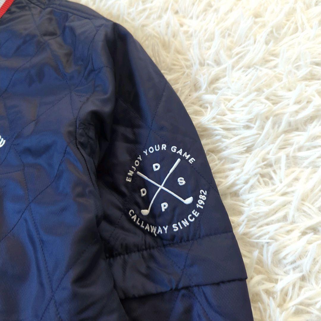 キャロウェイ 4WAY 中綿ジャケット ゴルフウェア ネイビー XL