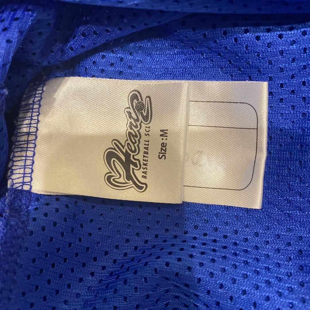 ハーツバスケットボール ユニフォーム M 青