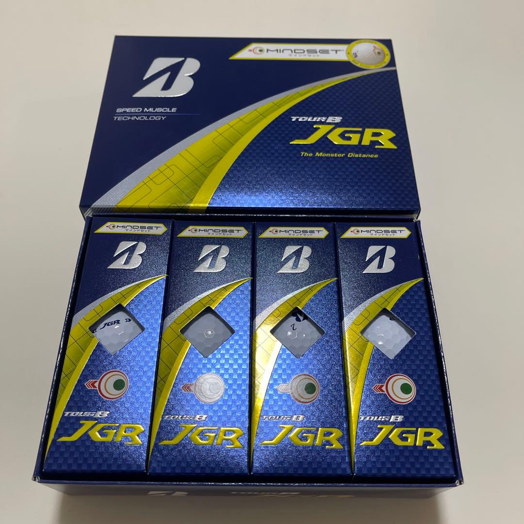 ◇ブリヂストン TourB JGR マインドセット ゴルフボール 24個売