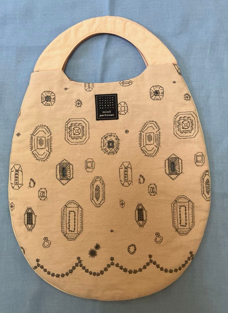 【新品】mina perhonen ミナペルホネン ジェマ エッグバッグ