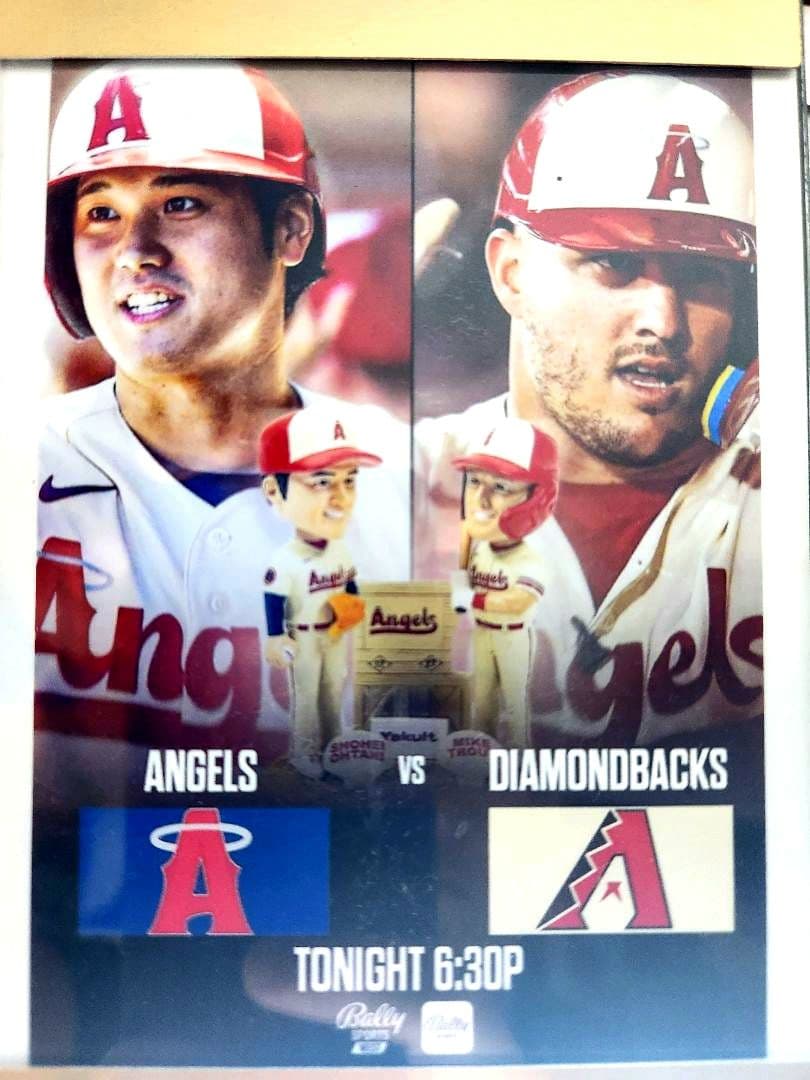 大谷翔平/マイク・トラウト ボブルヘッド エンゼルス シティコネクトユニフォーム