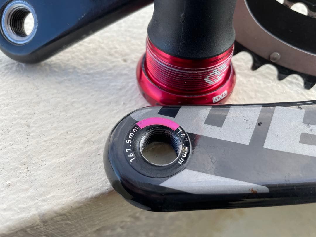 パーツ SRAM RED22 167.5mm 50-34T GXP ceramic BB