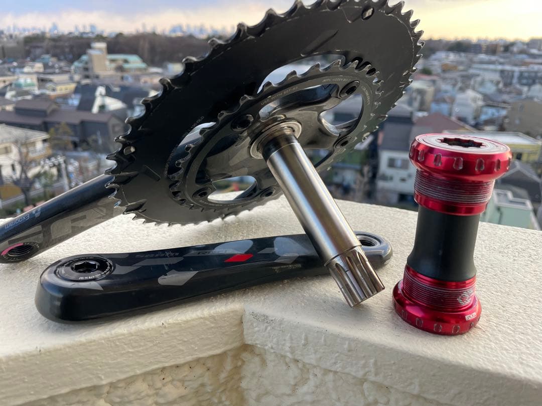 パーツ SRAM RED22 167.5mm 50-34T GXP ceramic BB