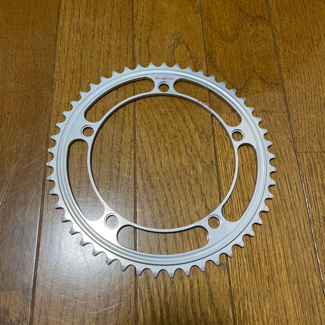 パーツ SUGINO mc144 chainring (silver) 49T