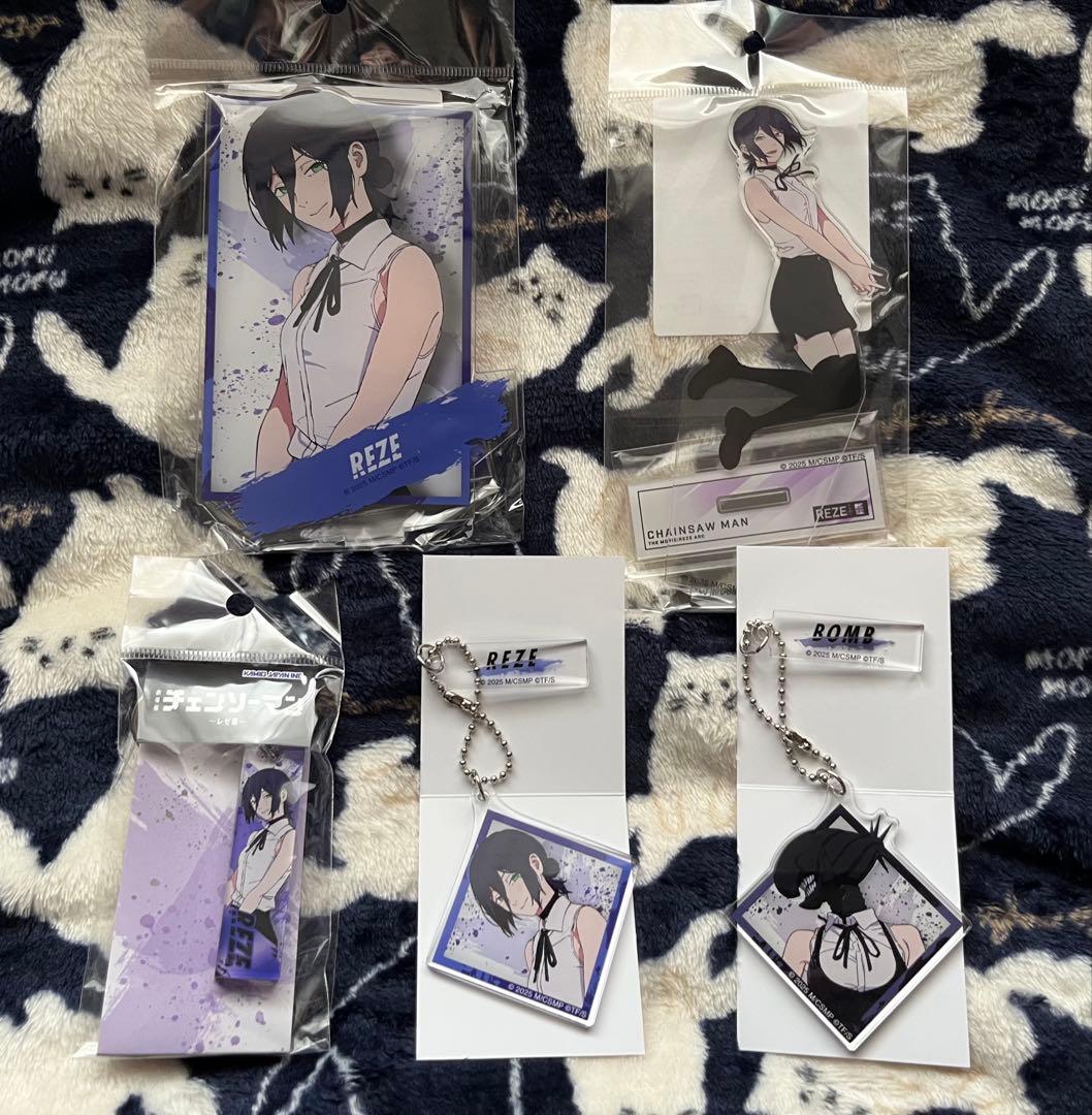 チェンソーマン　レゼ　ボム　5点セット　劇場版　チェンソーマン レゼ篇
