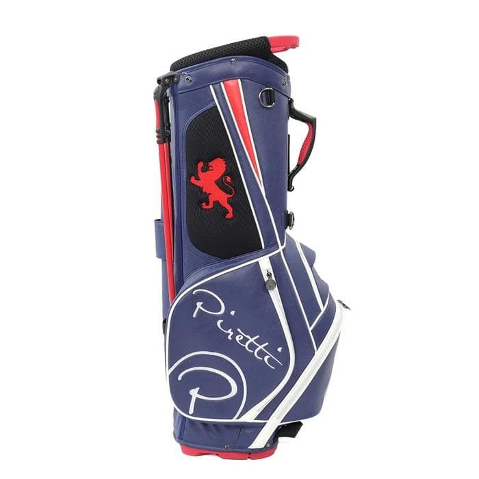 【新品】ピレッティ PR-SB0011 スタンキャディバッグ トリコロール 9型