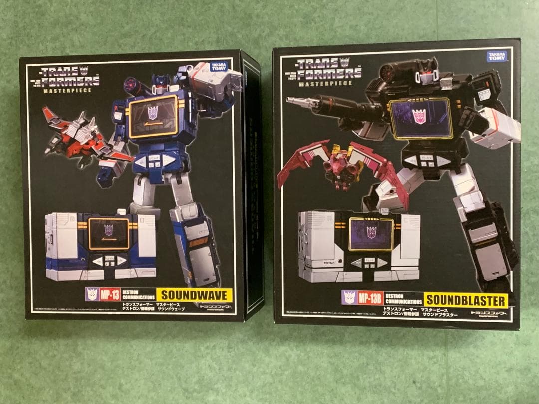 トランスフォーマー MP-13 サウンドウェーブ ＆ 13Bサウンドブラスター