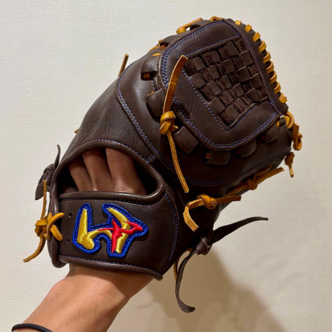 ファーストミット ワールドペガサス 軟式 美品 型抜群 即戦力 軟式グローブ