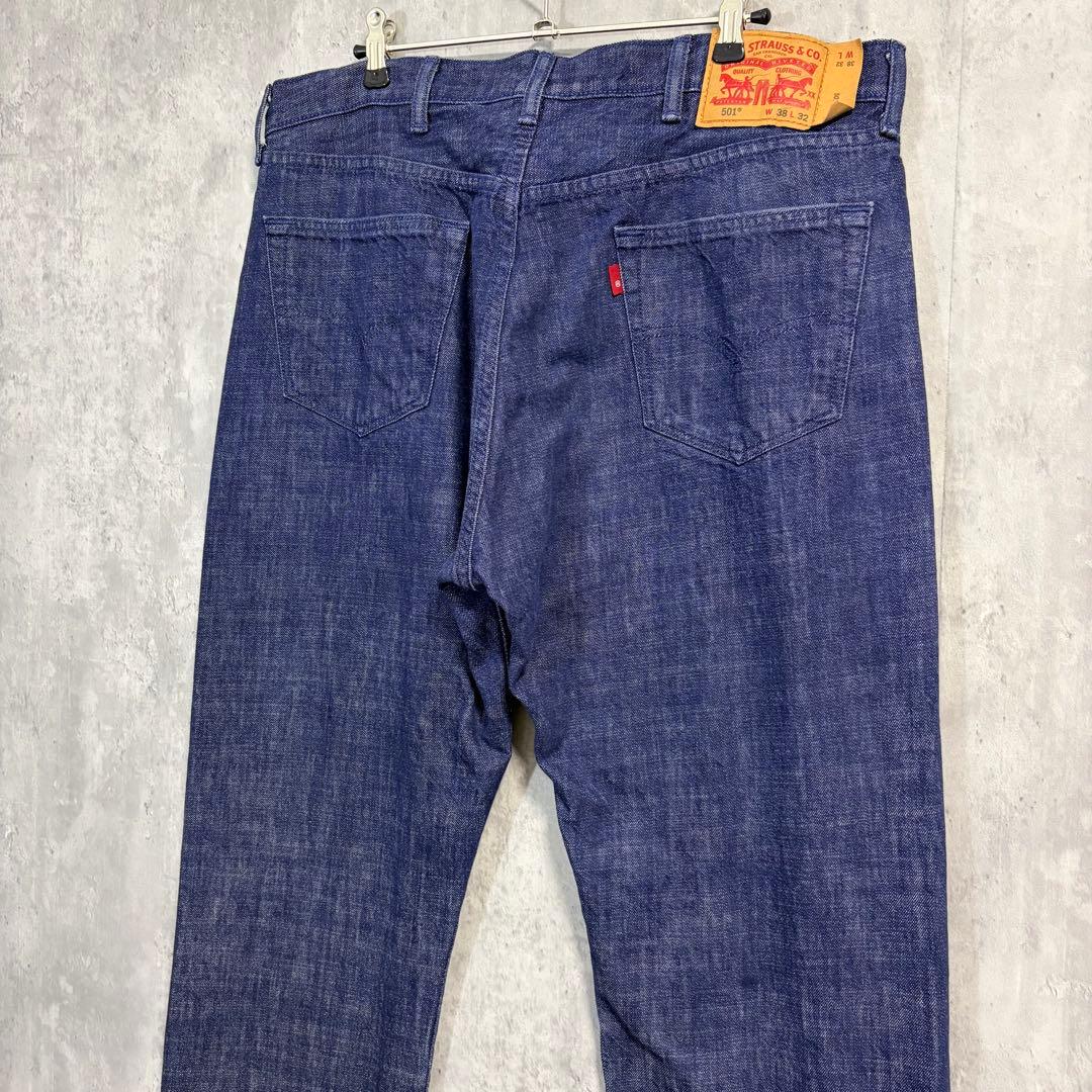 Camw様Levi'sデニム501ジーンズ38/30ホワイトオークコーンデニムメ