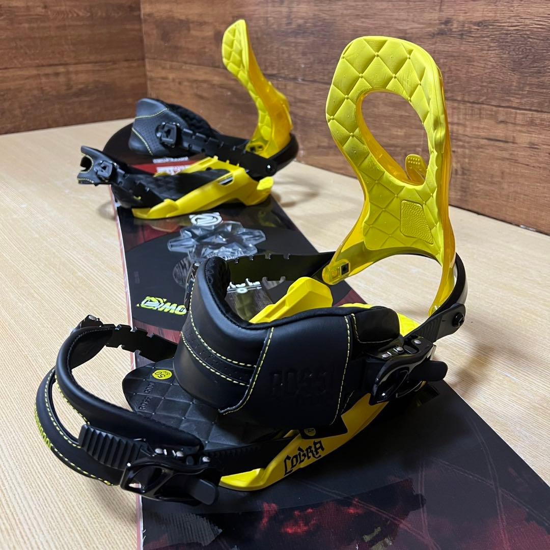 美品　FLOW フロー　メンズ スノーボード ３点　ダブルキャンバー　値下げ不可