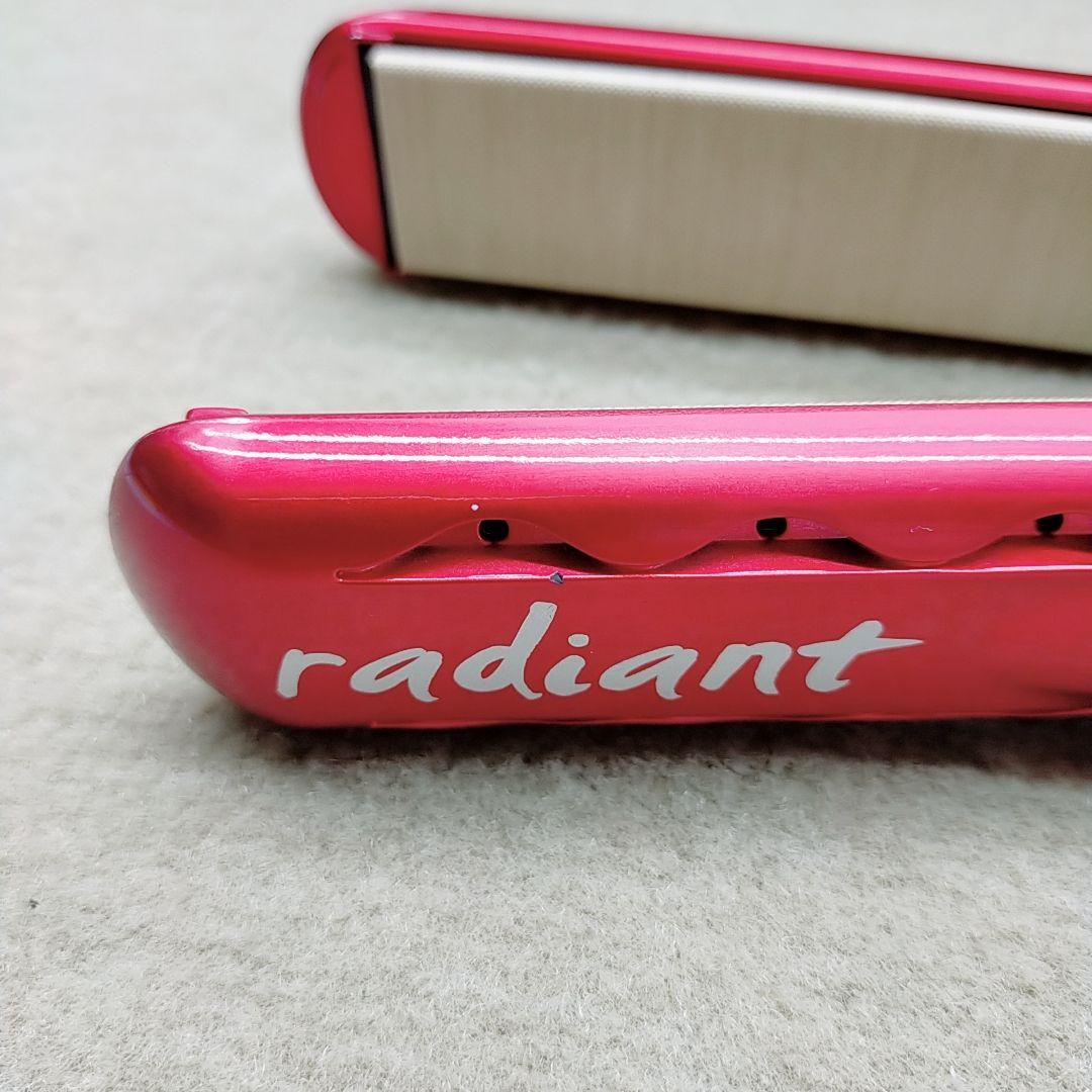 美品❤付属品完備 ラディアント ストレート ヘアアイロン
