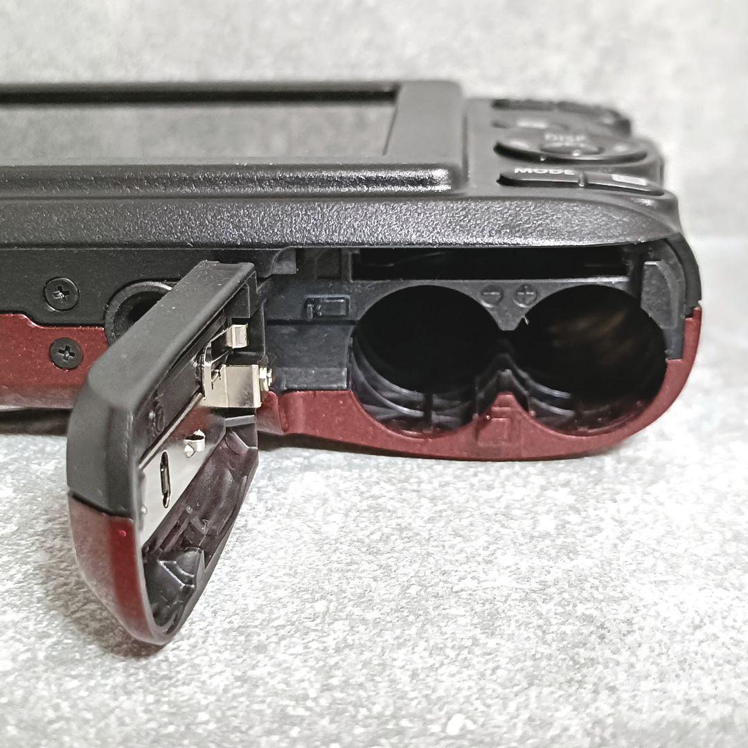 単3電池で使える KODAK PIXPRO FZ45 レッド コンパクトデジカメ