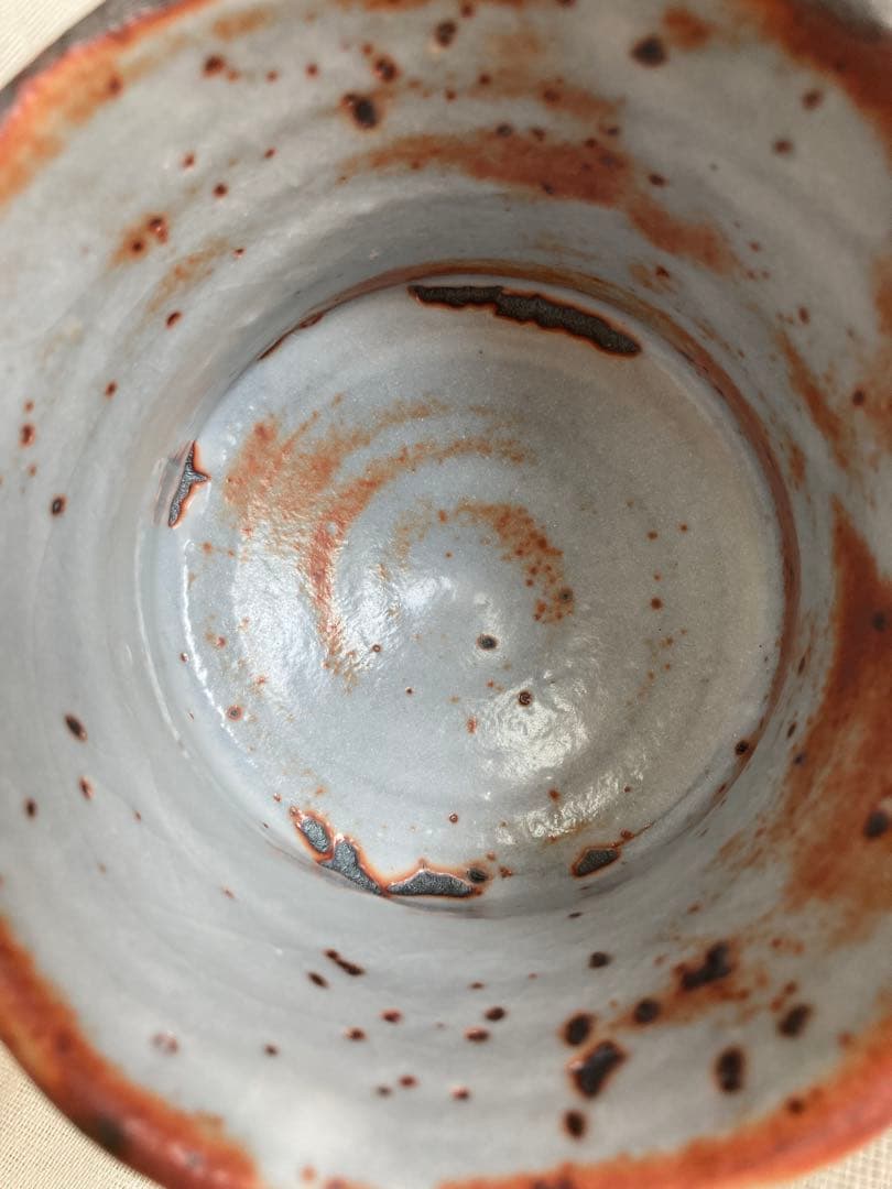 木戸貞昭／赤志野茶碗／B15