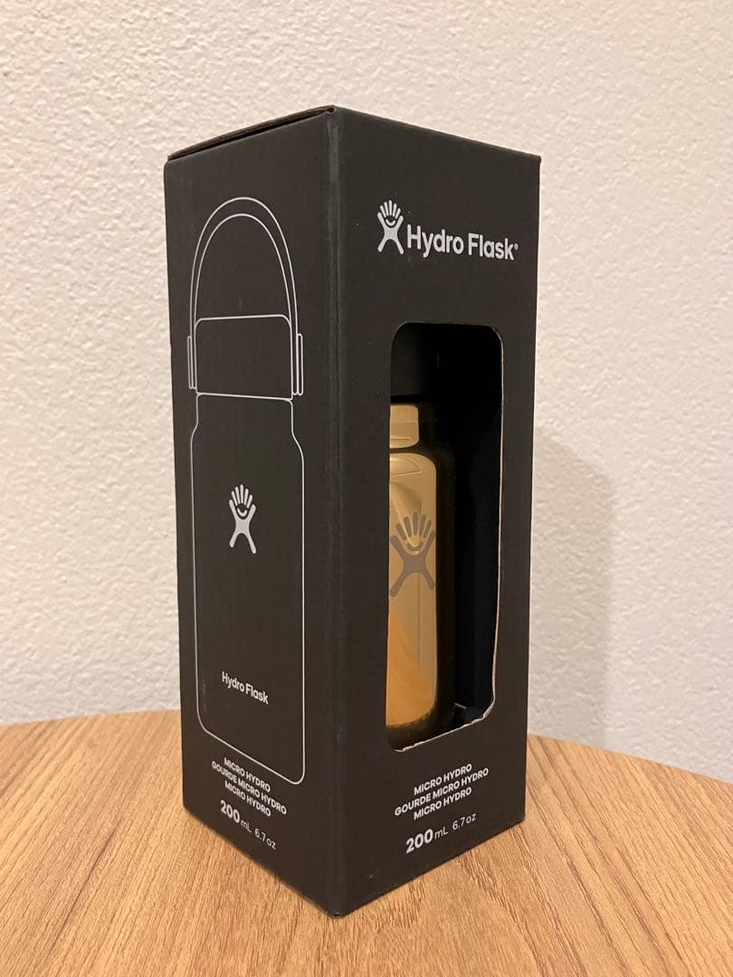 ☆日本未発売☆hydro flask Micro Hydro ミニボトル 金色