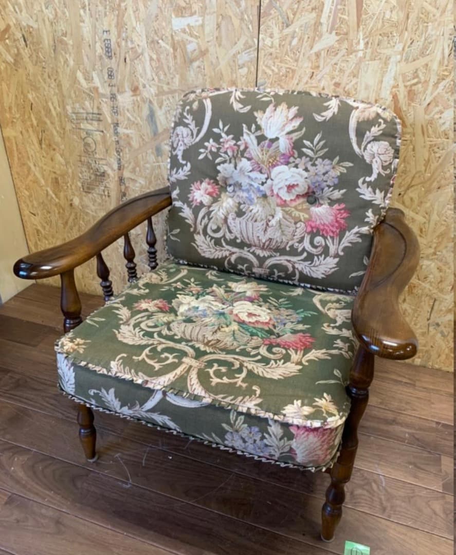 カリモク 一人掛け 1人掛け ソファ コロニアル 平織布張 高級 WC60