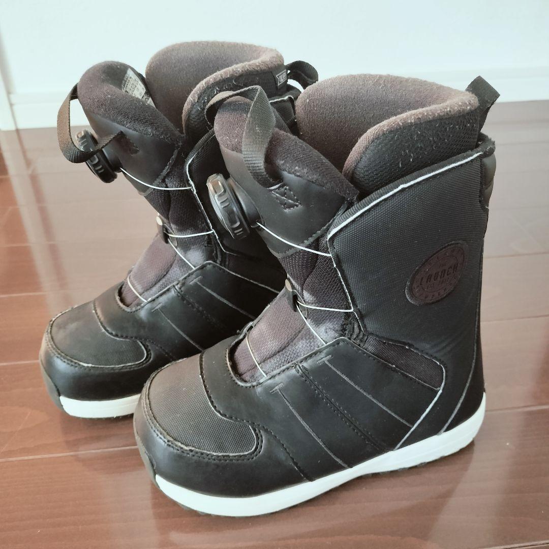 SALOMON サロモン LAUNCH BOA キッズ用スノーボードブーツ　黒
