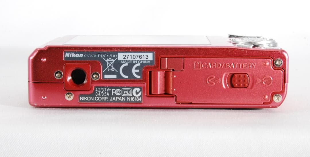【動作確認済】Nikon Coolpix S510ピンク18941103