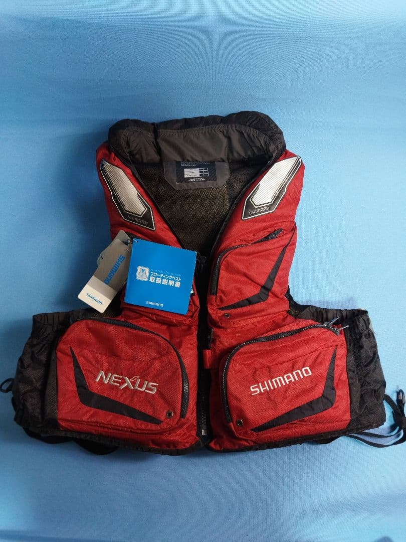 シマノ　SHIMANO NEXUS ライフジャケット レッド