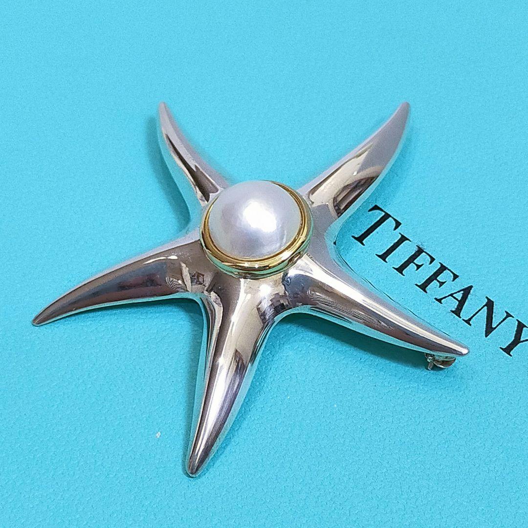 ティファニー　ヴィンテージ マベパール スターフィッシュ ブローチ