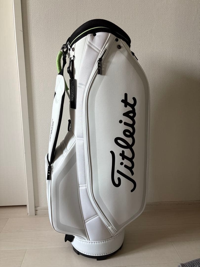 Titleist ホワイト キャディバッグ