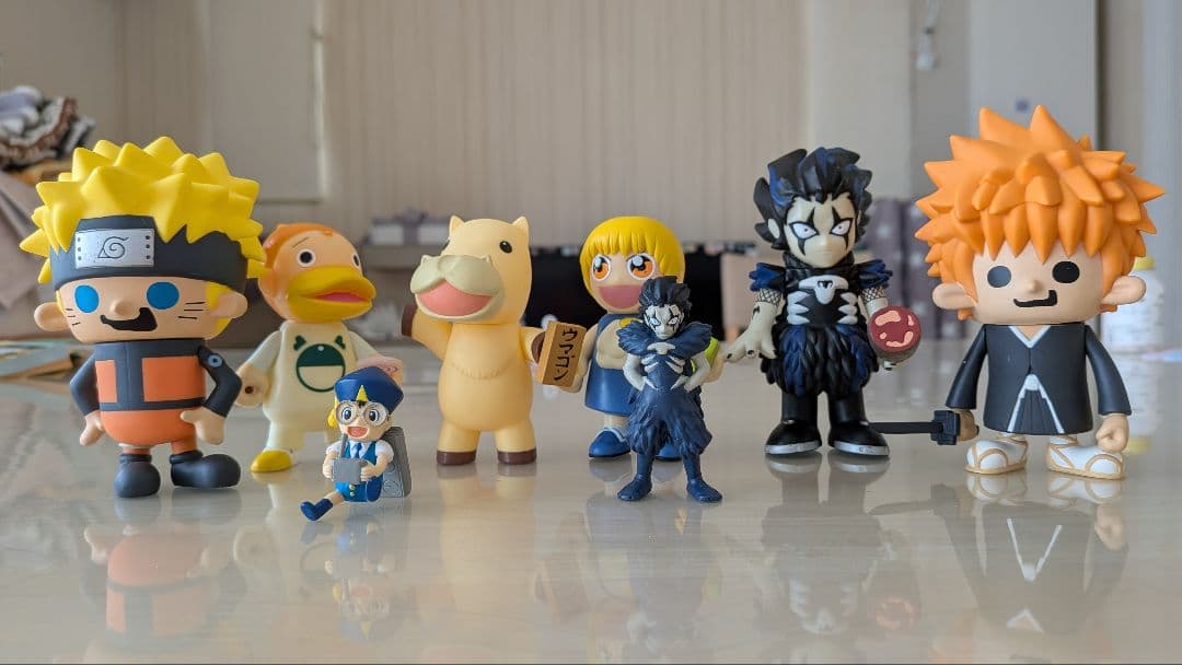 金色のガッシュ　ナルト フィギュア 8体セット