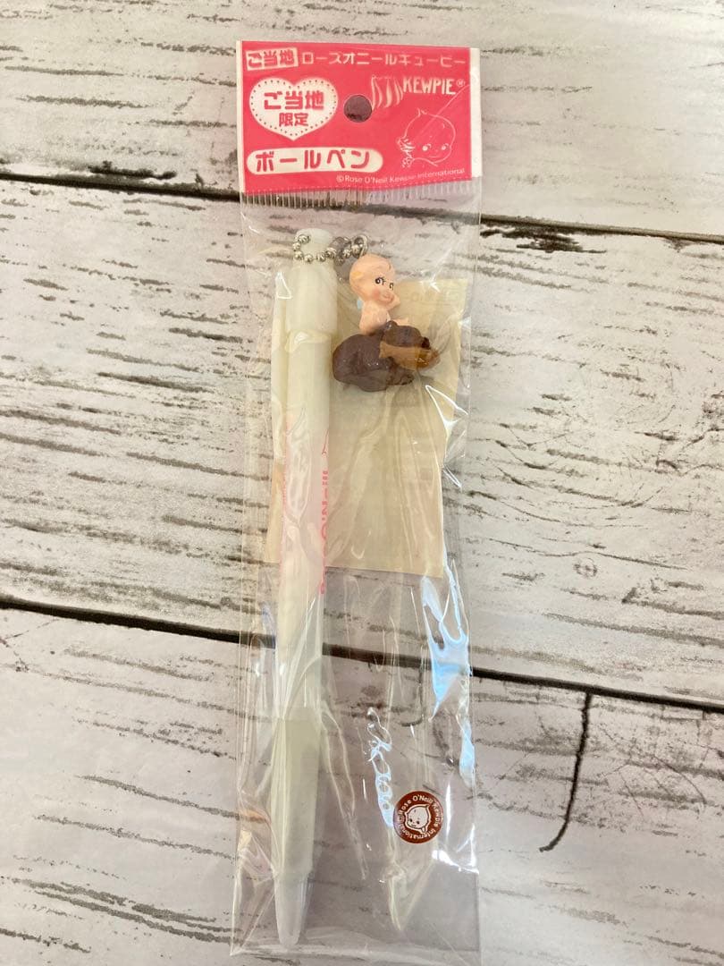 ローズオニールキューピー　ご当地限定ボールペン　北海道　木彫熊バージョン　激レア